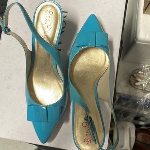 Lily Pulitzer shoes kitten heel